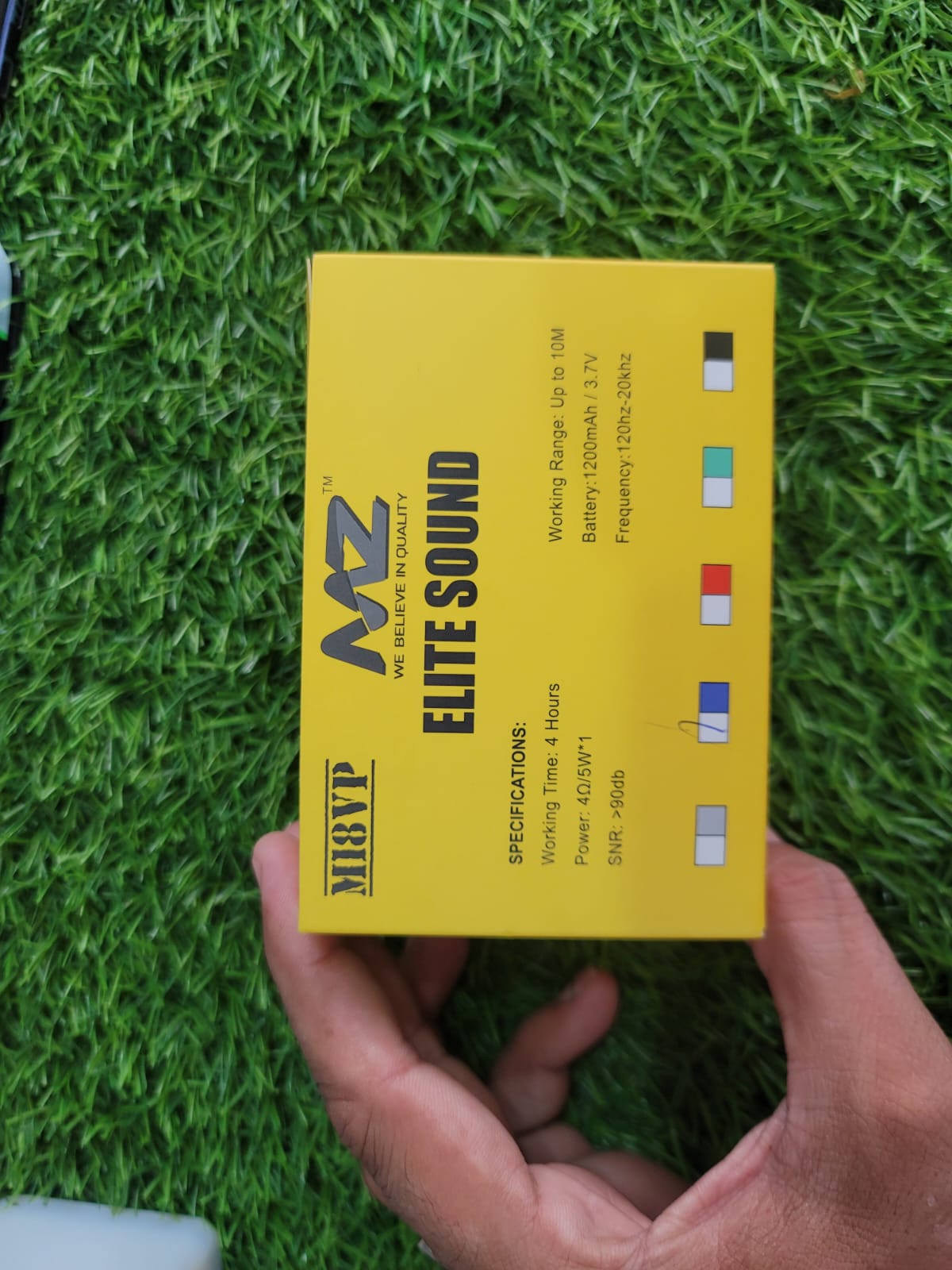 MZ M18VP Elite Sound 5W Portable Wireless Speaker