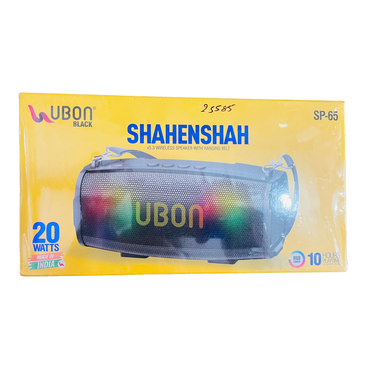 UBON Shahenshah SP-65 retail box front